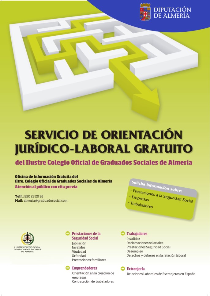 SERVICIO DE ORIENTACIÓN JURíDICO-LABORAL MUNICIPIOS < 20.000 habit